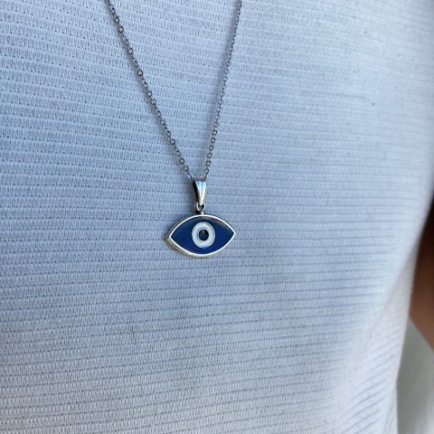 Mine Göz Madalyon Kolye