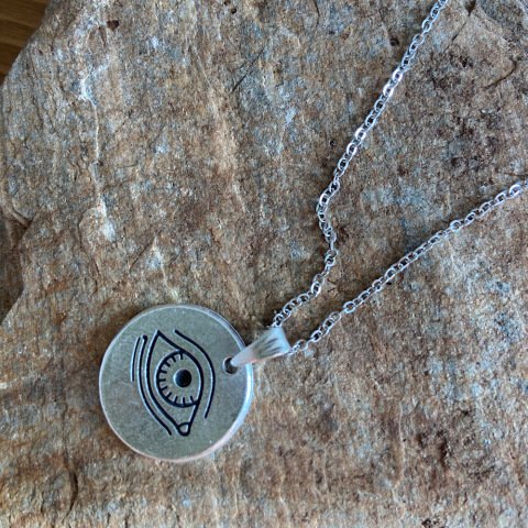 The Eye Madalyon Kolye