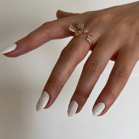 The Bee&Flower Yüzük