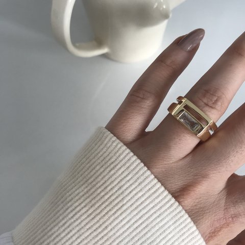 80's Classy Yüzük