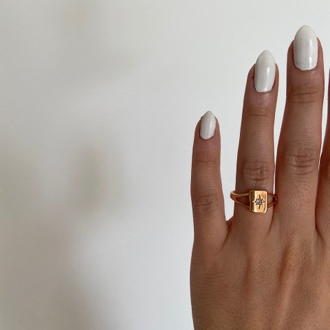 Zirkon Taşlı Kutup Yıldızı Yüzük