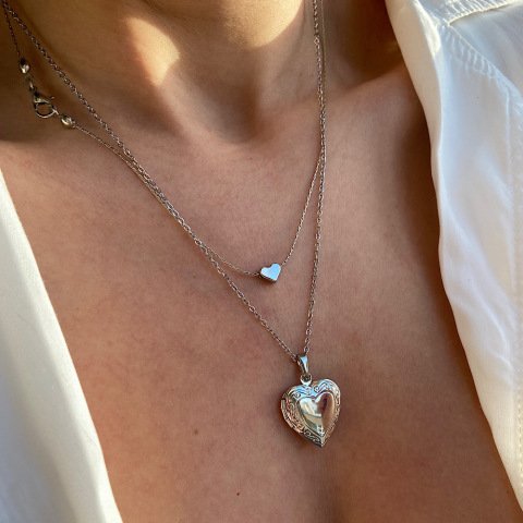 Mini Kalp Kolye