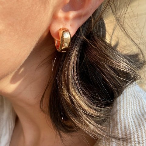 Basic Bold Halka Küpe