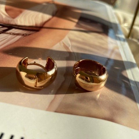 Basic Bold Halka Küpe