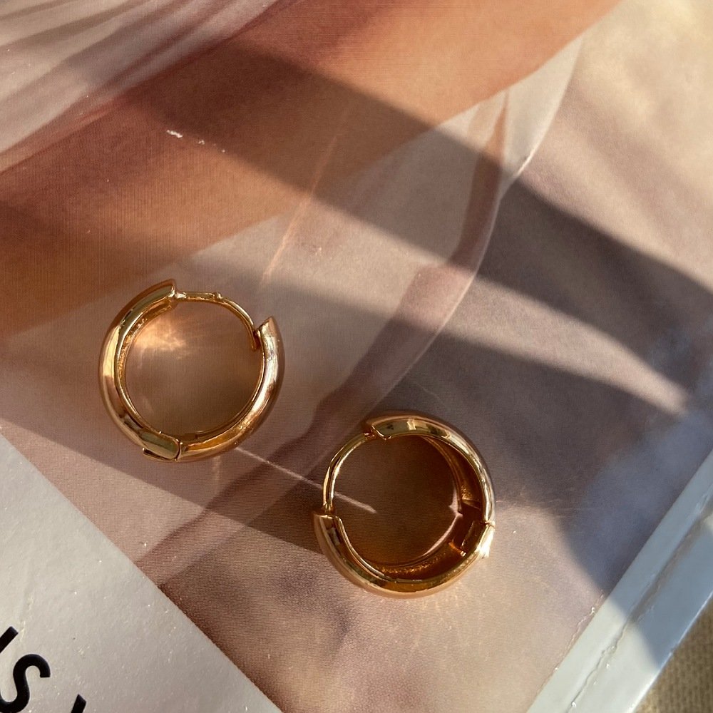 Basic Bold Halka Küpe