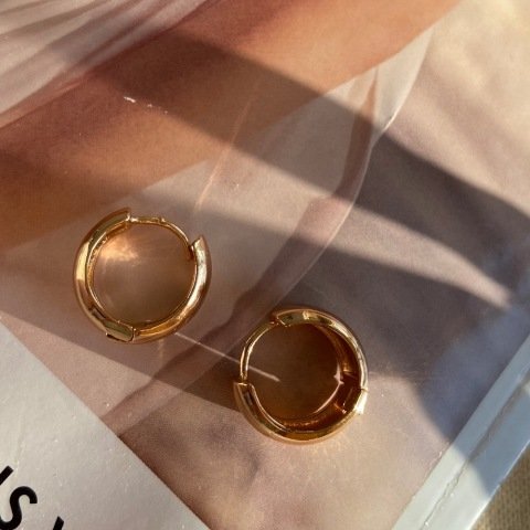 Basic Bold Halka Küpe