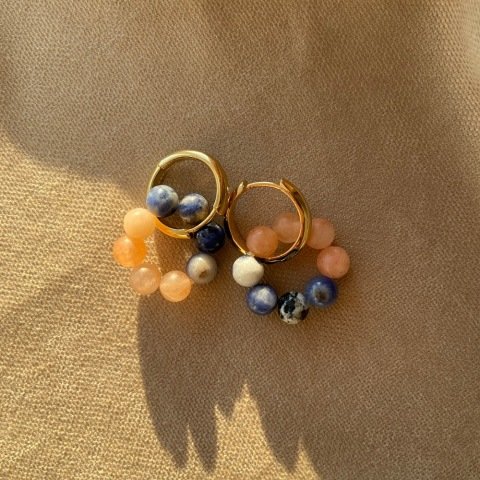 Sundown Doğal Taş Küpe