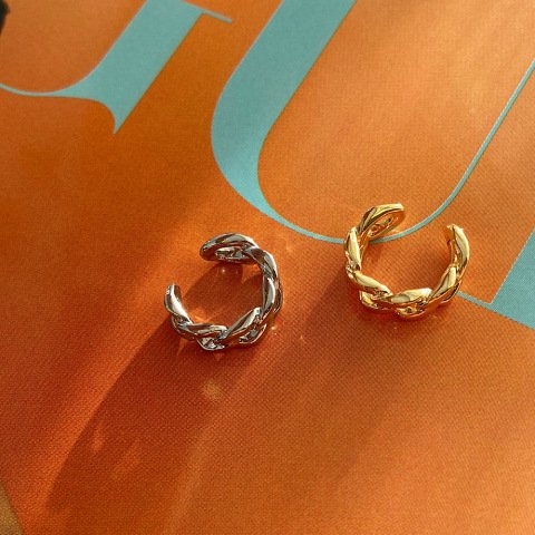 EarCuff Mini Zincir Küpe