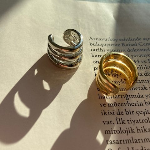 EarCuff Bold Line Küpe