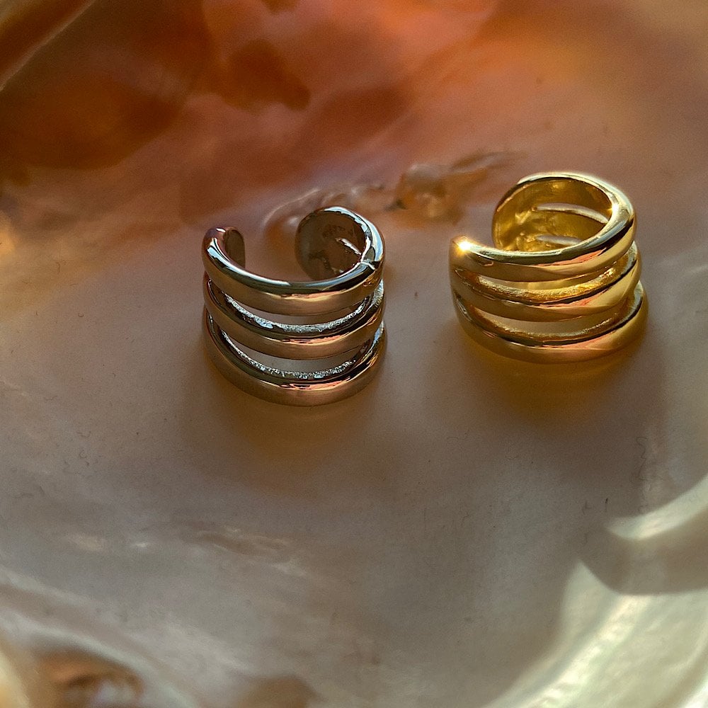 EarCuff Bold Line Küpe