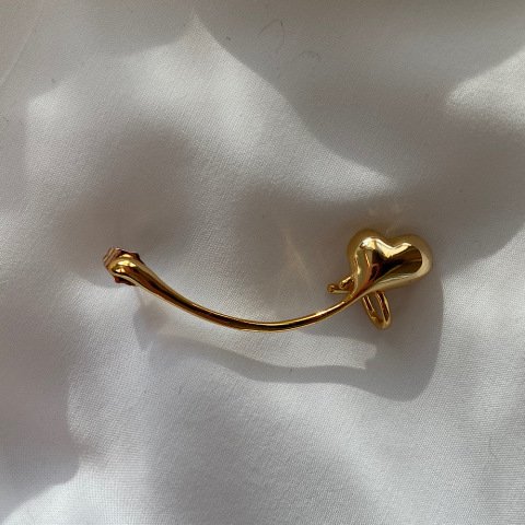 EarCuff Kuyruklu Kalp Küpe