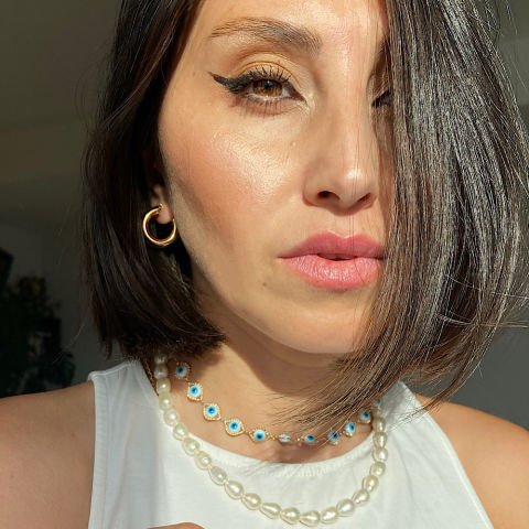 Küçük Basic Bold Halka Küpe