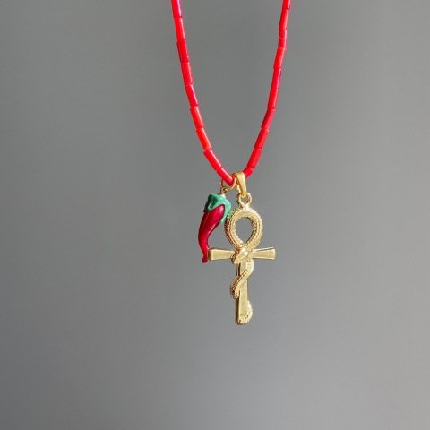 Red Hot Chili Ankh Kolye