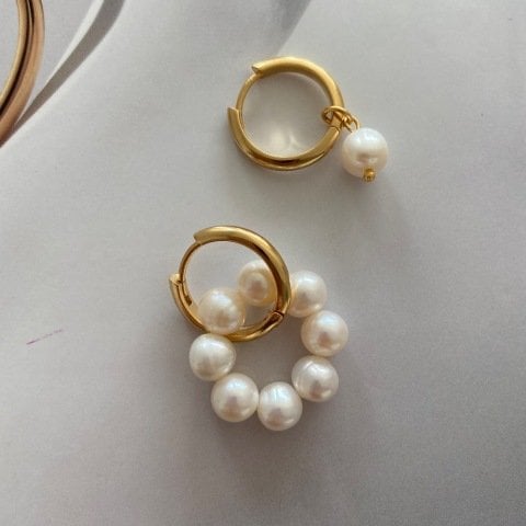 Mia Pearl İnci Küpe