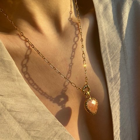 Karnelyan Akik Vintage Kolye