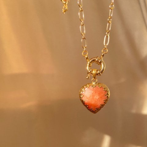 Karnelyan Akik Vintage Kolye