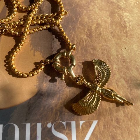 Mısır Tanrıçası Isis Kolye