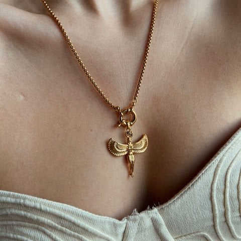 Mısır Tanrıçası Isis Kolye