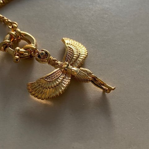 Mısır Tanrıçası Isis Kolye