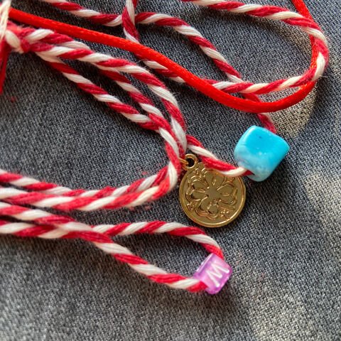 Onlu Hediyelik Maeteniçka Dilek Bileklik Set