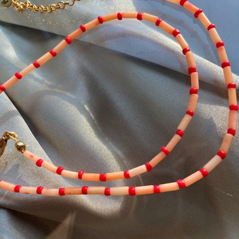 Coral Line Mercan Kolye