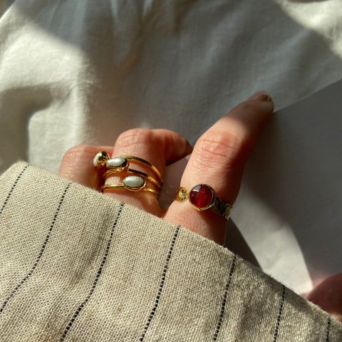 Kızıl Akik Yüzük