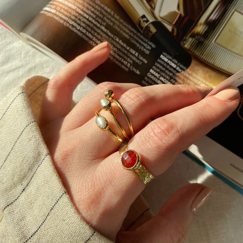 Kızıl Akik Yüzük