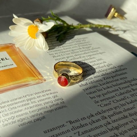 Kızıl Akik Yüzük