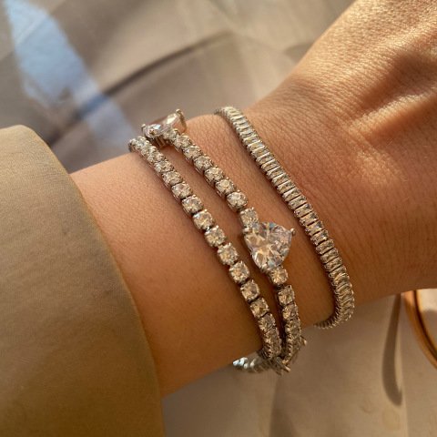 Su Yolu Fine Cut Taş Bileklik