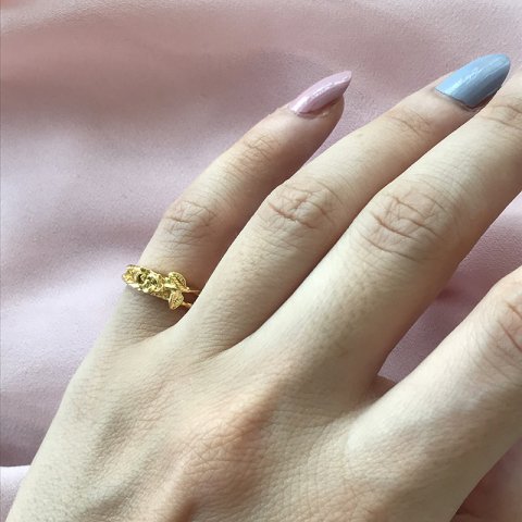 Vintage Gül Yüzük