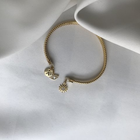 Charm Kelepçe Bileklik