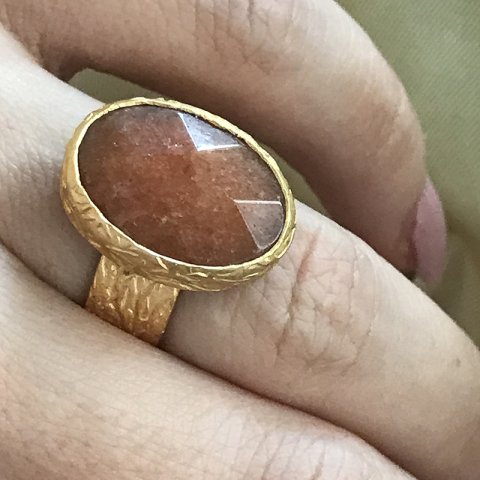 Akik Taş Vintage Yüzük