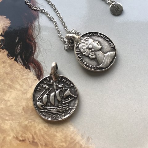Çift Taraflı Elizabeth Madalyon