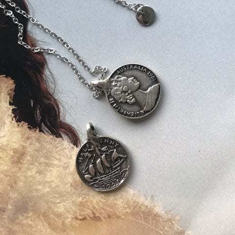 Çift Taraflı Elizabeth Madalyon