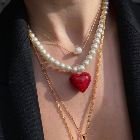 Ateşten Kalbe Kolye