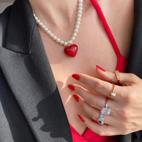 Ateşten Kalbe Kolye