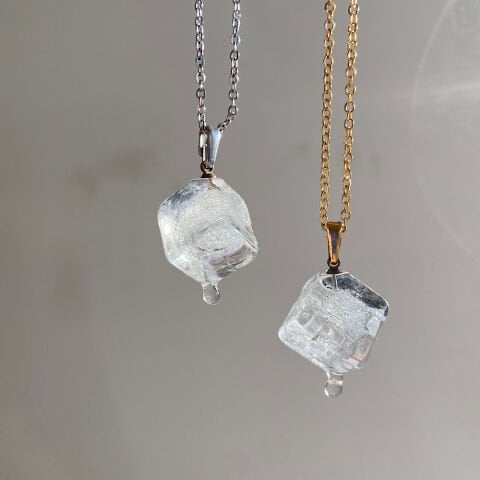 Ice Baby Buz Küp Kolye