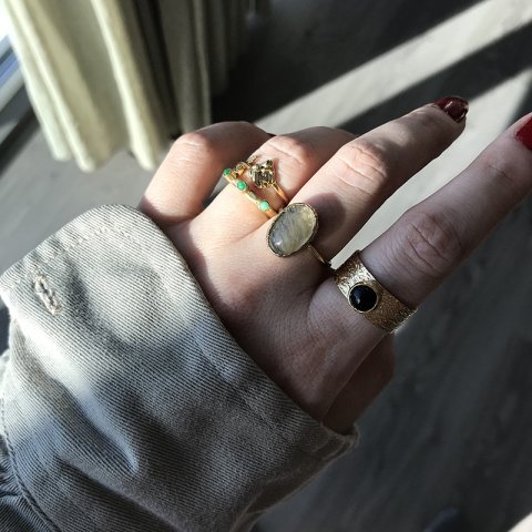 Sarı Rutil Kuvars Yüzük