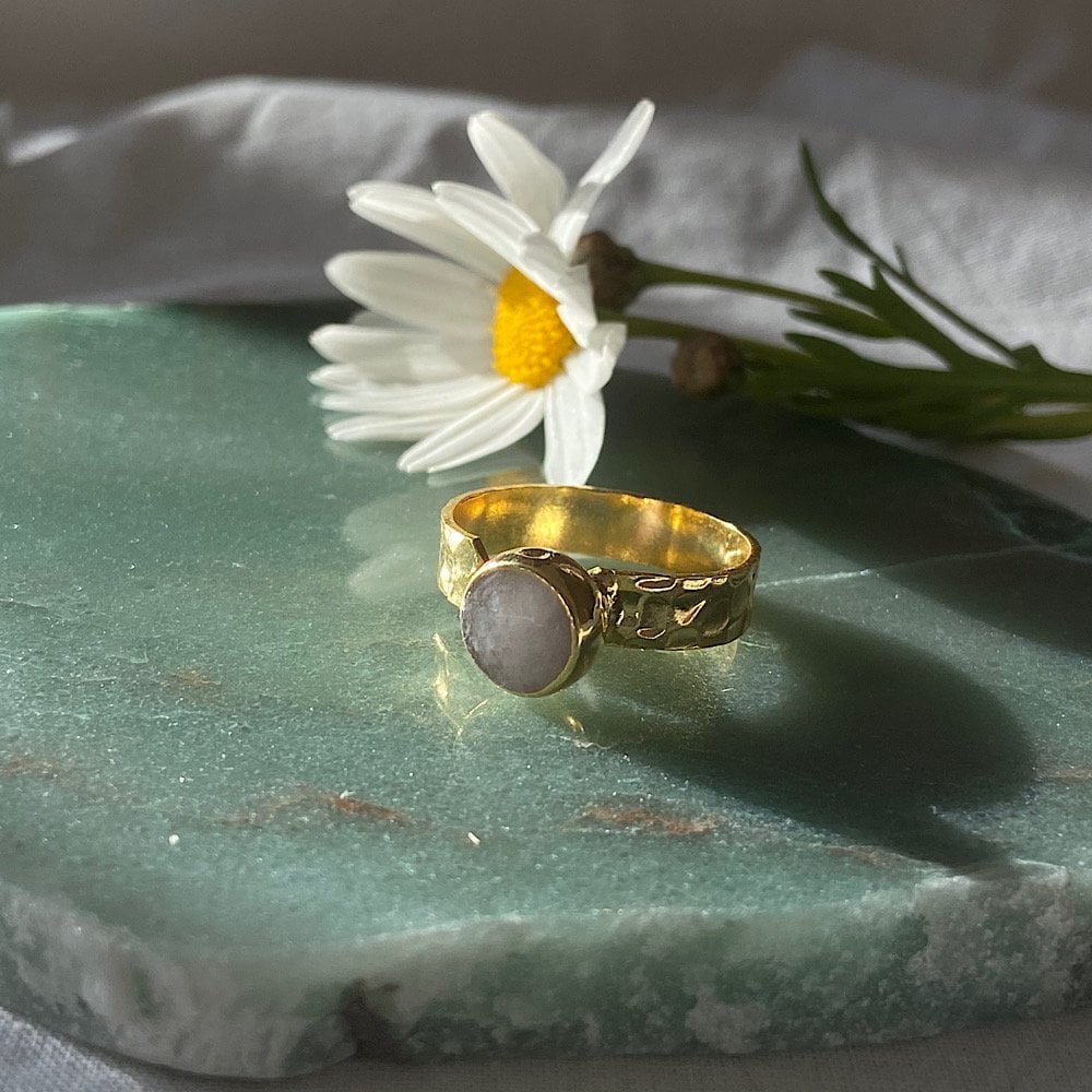 Pembe Kuvars Yüzük