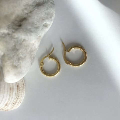 Basic Halka Minik Küpe