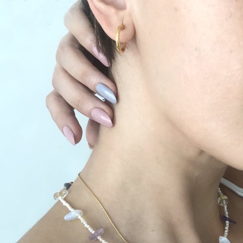 Basic Halka Minik Küpe