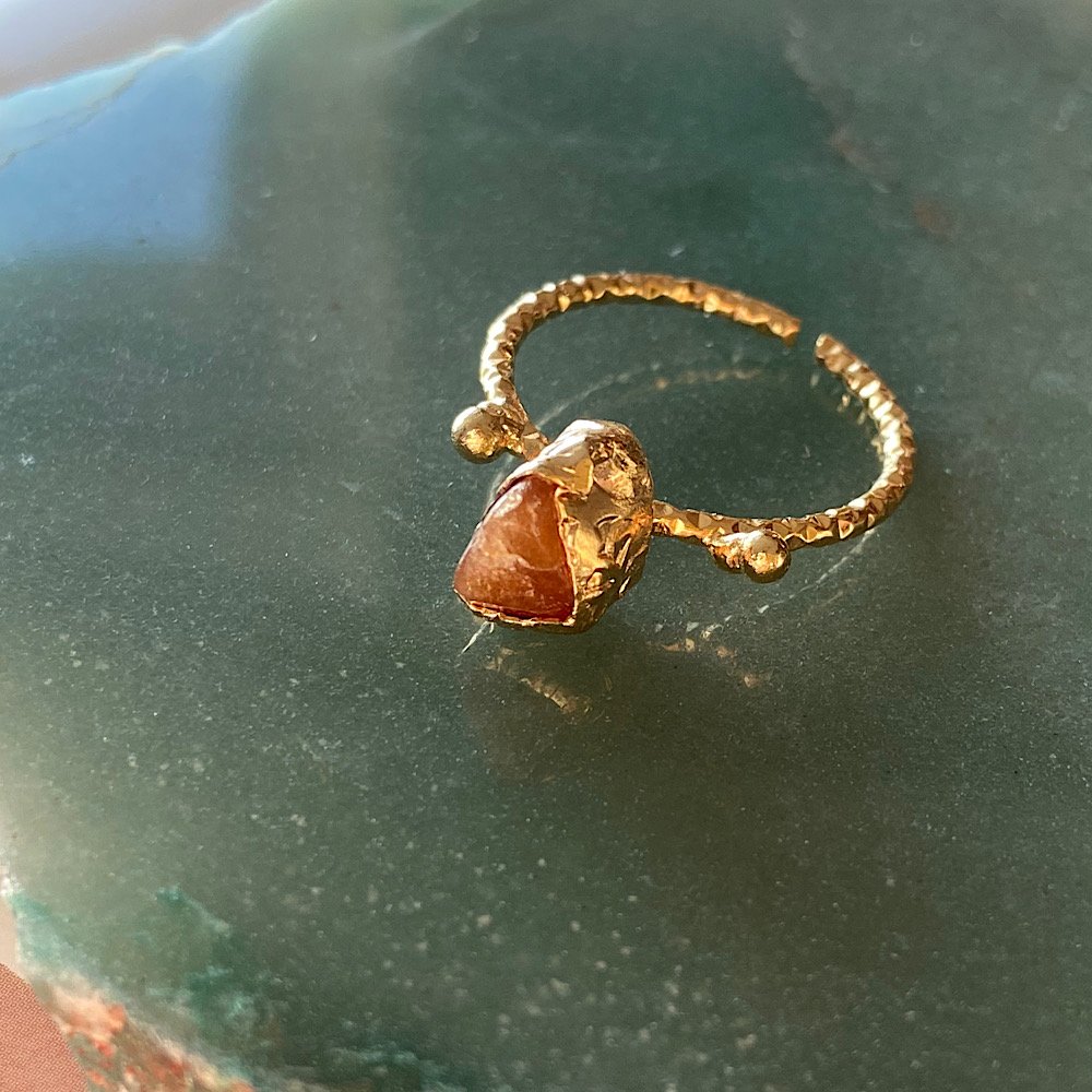 Peri Bacaları 2 Agat Doğal Taş Yüzük