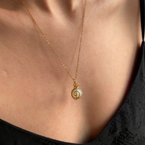 The Moon Minimal Kolye