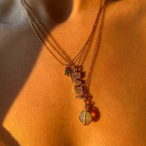 The Moon Minimal Kolye