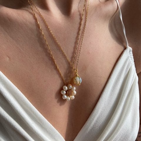 The Moon Minimal Kolye