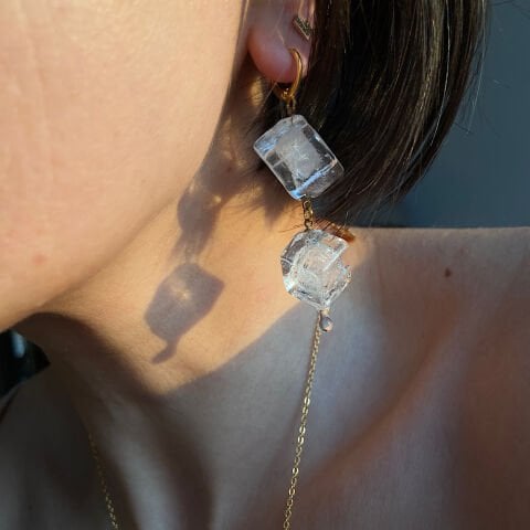 Ice Baby İkili Buz Küpe