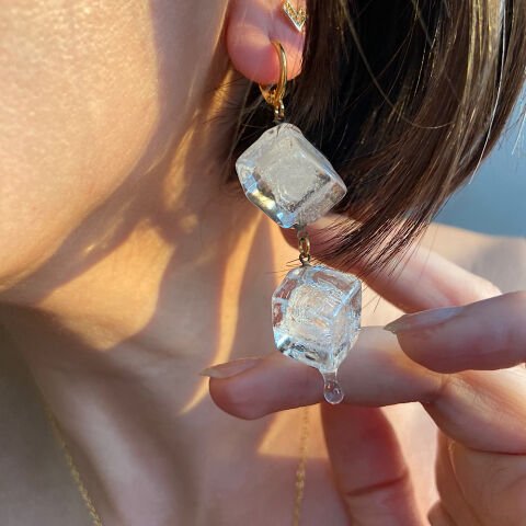 Ice Baby İkili Buz Küpe