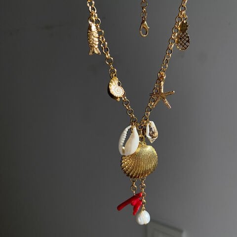 Salty Dream Twins Charm Kolye