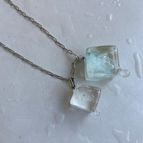 Ice Baby İkili Buz Kolye