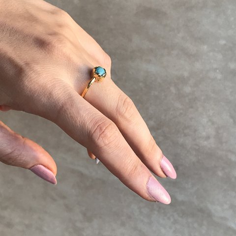 Turkuaz Taşı Yüzük